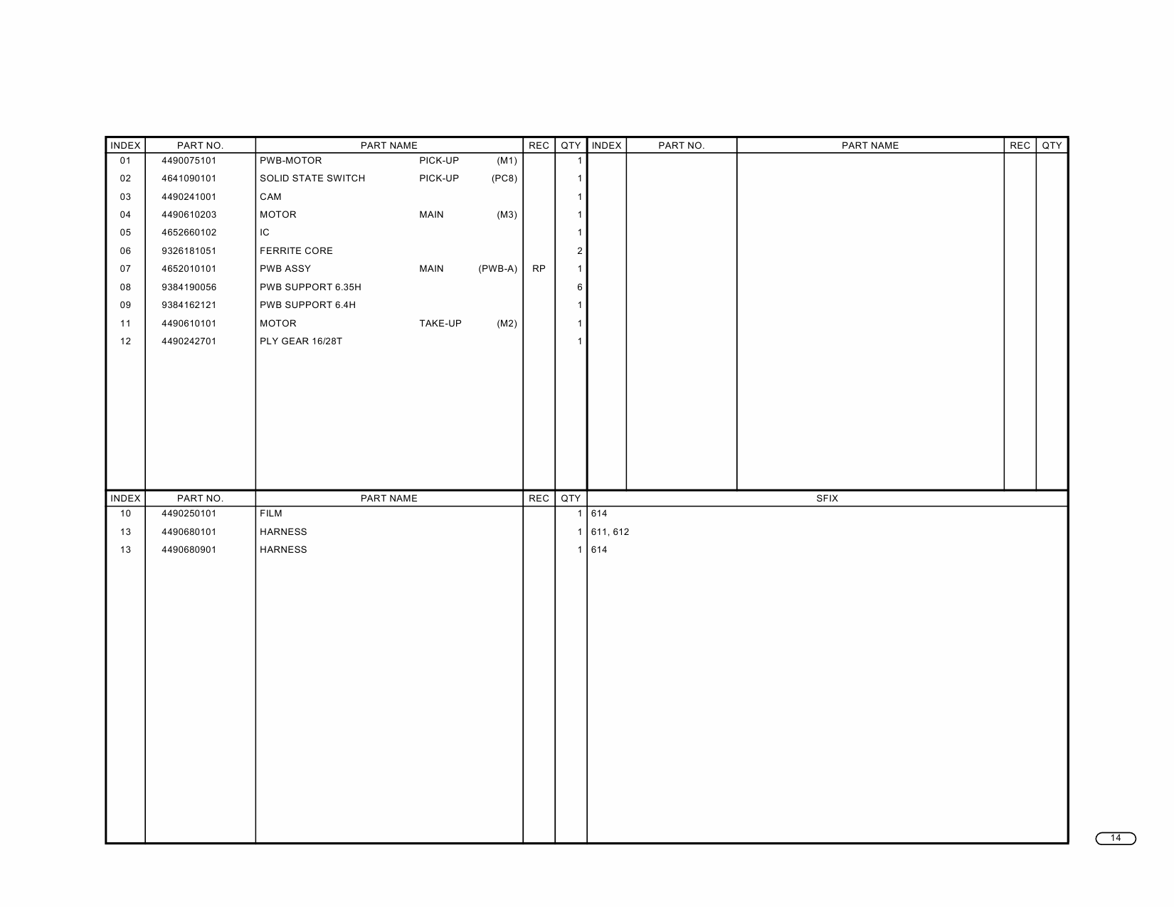 Konica-Minolta Options AFR-16 Parts Manual-4